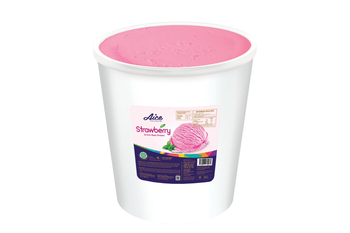 Мороженое Aice «Strawberry Embe» Клубника
