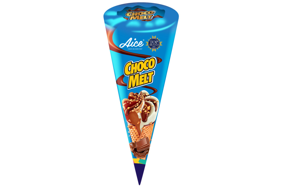 Рожок Aice «Choco Melt» с топленым шоколадом