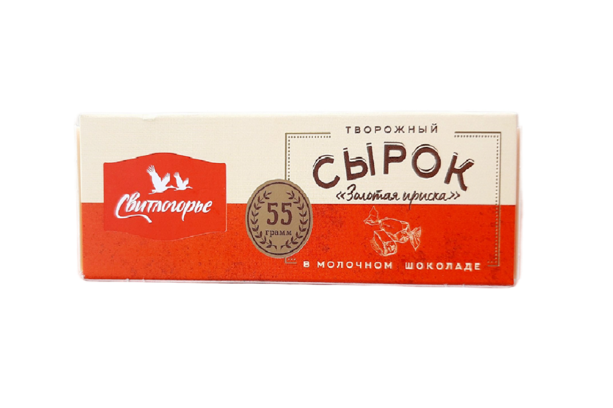 Сырок творожный «Золотая Ириска» в молочном шоколаде